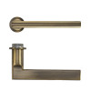 Zoo Hardware Varese Lever on Round Mini Rose