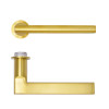 Zoo Hardware Varese Lever on Round Mini Rose
