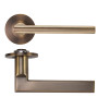 Zoo Hardware Varese Lever on Slim Rose