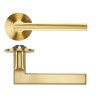 Zoo Hardware Varese Lever on Slim Rose