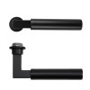 Zoo Hardware Garda Lever on Round Mini Rose