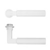 Zoo Hardware Garda Lever on Round Mini Rose