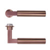 Zoo Hardware Garda Lever on Round Mini Rose