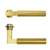 Zoo Hardware Garda Lever on Round Mini Rose