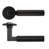 Garda Lever on 4mm Round Slim Sprung Rose