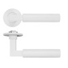 Garda Lever on 4mm Round Slim Sprung Rose