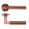 Garda Lever on 4mm Round Slim Sprung Rose