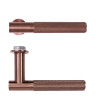 Zoo Hardware Orta Lever on Round Mini Rose
