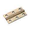Solid drawn brass butt hinge - 64 x 35 x 2mm