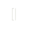 Square Block Cabinet handle 192mm CTC Brushed Nickel Finish