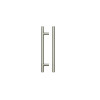 T Bar Cabinet handle 128mm CTC, 188mm Total length Brushed Nickel Finish