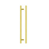 T Bar Cabinet handle 256mm CTC, 316mm Total length Brushed Gold Finish