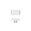 Rectangular cabinet knob - 50mm x 25mm