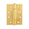 Grade 14 Concealed Bearing Hinge Square - 102 x 76 x 3mm - PVD Satin Brass