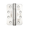 Grade 14 Concealed Bearing Hinge Stainless Steel Radius - Grade 201 - 102 x 76 x 3mm (PAIR)