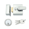 Narrow Nightlatch - 40mm c/w 5 Pin Cylinder