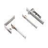 Square Pivot Hinge Set - Grade 304 SSS
