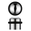 Domed Floor Mounted Door Stop - 31mm Dia 35mm Proj