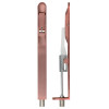 Lever Action Flush Bolt - Radius 20 x 200mm Tuscan Rose Gold