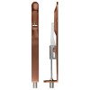 <color=#010003>Lever action flush bolt - 20 x 200mm - radius