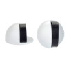 Door stop - floor mounted - oval - 45mm