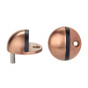 Door stop - floor mounted - oval - 45mm