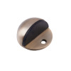 Door Stop Floor Mounted - Oval - Antique Brass