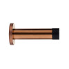 Door stop - cylinder - 70mm projection with rose