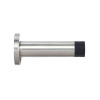 Door stop - cylinder - 70mm projection with rose