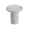 Dust socket for flush bolt-to Suit Wood - White Finish