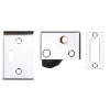 Hush latch - 65x40mm