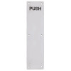 Finger Plate - Push (Radius) 75mm x 650mm
