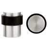 Door Stop Floor Mounted - Round Collared Flat Top 35mm dia