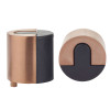 Door Stop Floor Mounted - Large Round - 40mm dia
