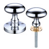 Zoo Oval Rim Knob  60.5mm rose dia