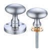 Zoo Oval Rim Knob  60.5mm rose dia