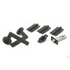 ZOO Complete Door Latch Pack - Leon - Matt Black