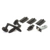 ZOO Complete Door Latch Pack - Merida - Matt Black