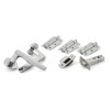 ZOO Complete Door Latch Pack - Vigo - Polished Chrome