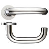 22mm Return to Door Lever on Round Rose