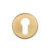 Euro Profile Escutcheon - 52mm Dia - Grade 201