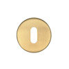 Standard Profile Escutcheon - 52 Dia - Grade 201 - PVD Satin Brass