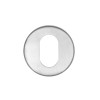Oval Profile Escutcheon - 53mm x 6mm - Grade 201