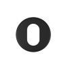 Oval Profile Escutcheon - 52mm Dia - Grade 201