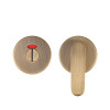 Zoo Hardware Grade 201 8mm Accessible Peanut Turn and Release with Indicator