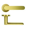 Atlas Lever on Round Rose 52mm x 8mm Push-on Rose - BS EN 1906 Grade 3 - Grade 201