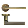 Modern Lever on Round Rose 52mm x 8mm Push-on Rose - BS EN 1906 Grade 3 - Grade 201