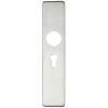 Cover plate for 19 mm and 22mm RTD Lever on Backplate - Euro Profile 47.5mm