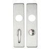 Cover plate for 19 mm RTD Lever on Short Backplate - Din Bathroom/78mm Centres - 45mm x 180mm
