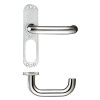 19mm Tubular Return to Door Lever on Inner Plate/Short Plate